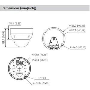 Dahua IPC-HDBW5442H-ZHE IP-Kamera 4MPx T/N IR