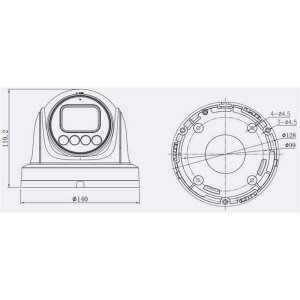 Eagle Eye DT02 IP-Kamera 4MPx T/N IR, PoE, IP66
