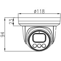 Eagle Eye DT01 IP-Kamera 4MPx T/N IR, PoE, IP66