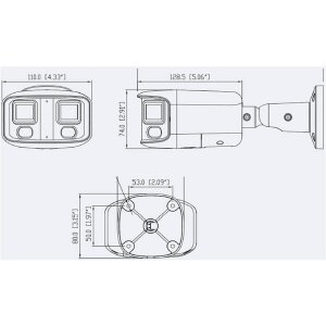Eagle Eye DX01 IP-Kamera 4K (2x 5MP) TN, PoE, IP66