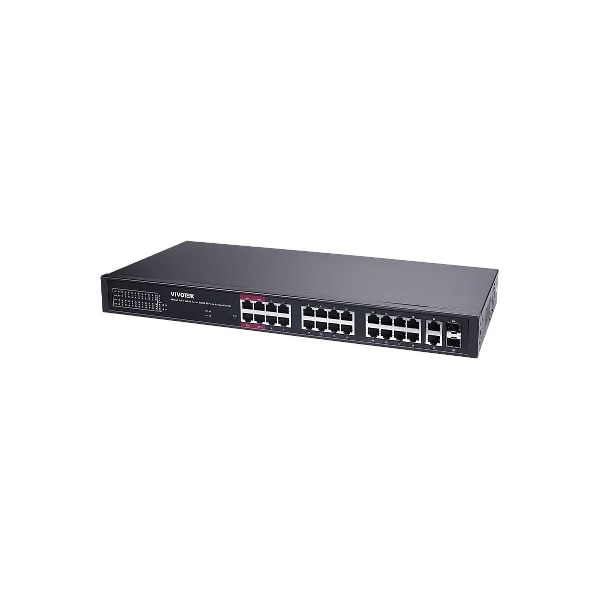 VIVOTEK AW-GEL-285A-380 Switch man. 28-Port PoE