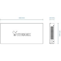 VIVOTEK AW-GEV-267A-370 Switch L2 man. 26-Port PoE