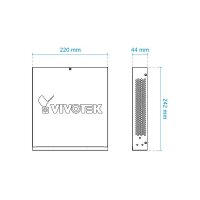 VIVOTEK AW-GEV-104B-130 Switch L2 man. 10-Port PoE