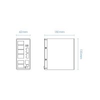 VIVOTEK AW-IHT-1271 Switch L2 managed 12-Port, PoE