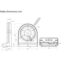 Eneo DOME-WB8 Wandhalter