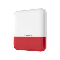 HIKVision DS-PS1-E-WE (Red) Sirene mit Wandleuchte