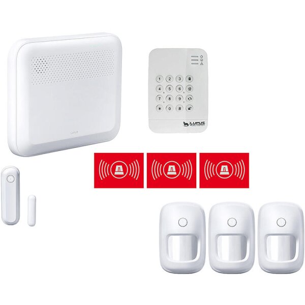 Lupus XT1 Plus IP-Alarm-Set mit Bewegungsmelder