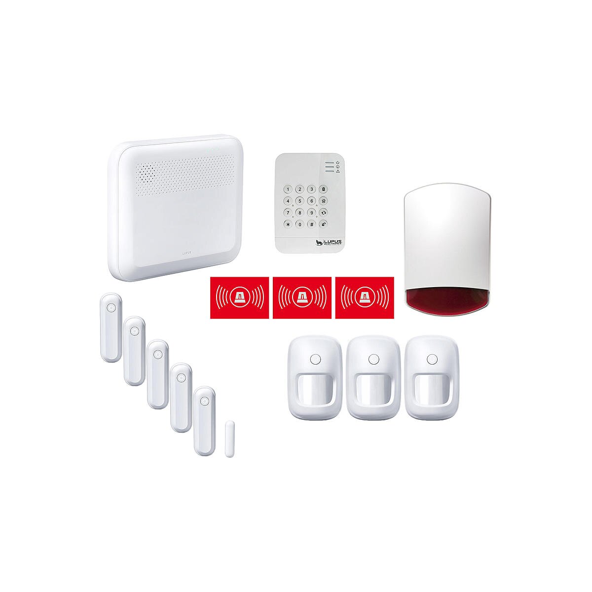 Lupus XT1 Plus großes Starter Pack Gewerbe Privat