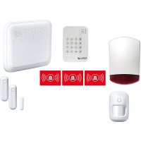 Lupus XT1 Plus Alarm Starter Pack + Außensirene