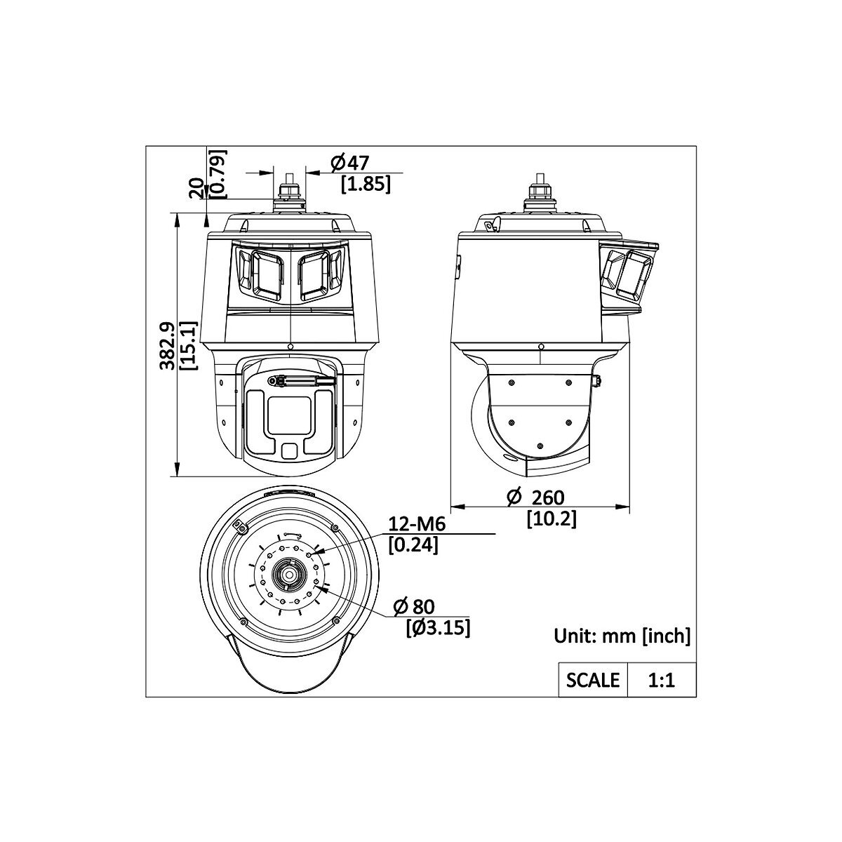 HIKVision DS-2SF7C425MXG2/LM-ELWY/26(F0) box