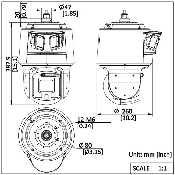 HIKVision DS-2SF7C425MXG2/LM-ELWY/26(F0) IP-Kamera