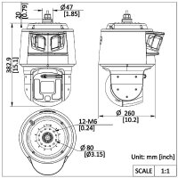 HIKVision DS-2SF7C425MXG2/LM-ELWY/26(F0) IP-Kamera
