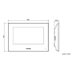 HIKVision DS-KH6320Y-WTE2 7 Touch-Innenstation