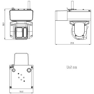 HIKVision DS-2DF3C400SCG-D/WL15(F1) 4MP PTZ Kamera