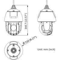 HIKVision DS-2DE5425IW-AE(T5) IP-Kamera 4MPx T/N