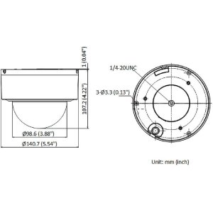 HIKVision DS-2DE3404W-DE(T5) IP-Kamera 4MPx T/N
