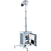 Videoturm mit Thermalkamera zur Brandfrüherkennung