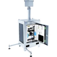 Videoturm mit Thermalkamera zur Brandfrüherkennung
