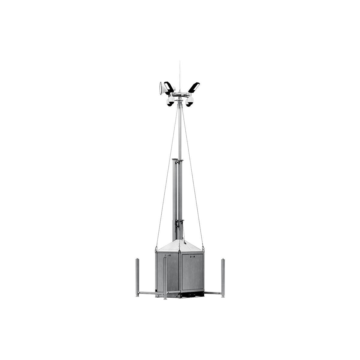 Mobiler Kameraturm Teleskopmast MSB-Compact 4m