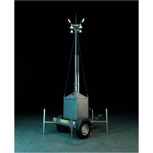 Mobiler Kameraturm Teleskopmast MSB-Roadbox 4m