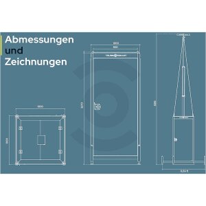 Mobiler Kameraturm Teleskopmast MSB6-Basic Plus 6m