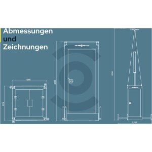 Mobiler Kameraturm Teleskopmast MSB6-Premium 6m