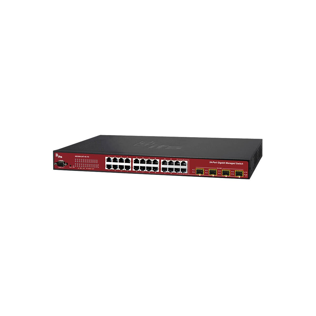 IFS NS3500-24T-4C-V2 Switch 24-Port mana box