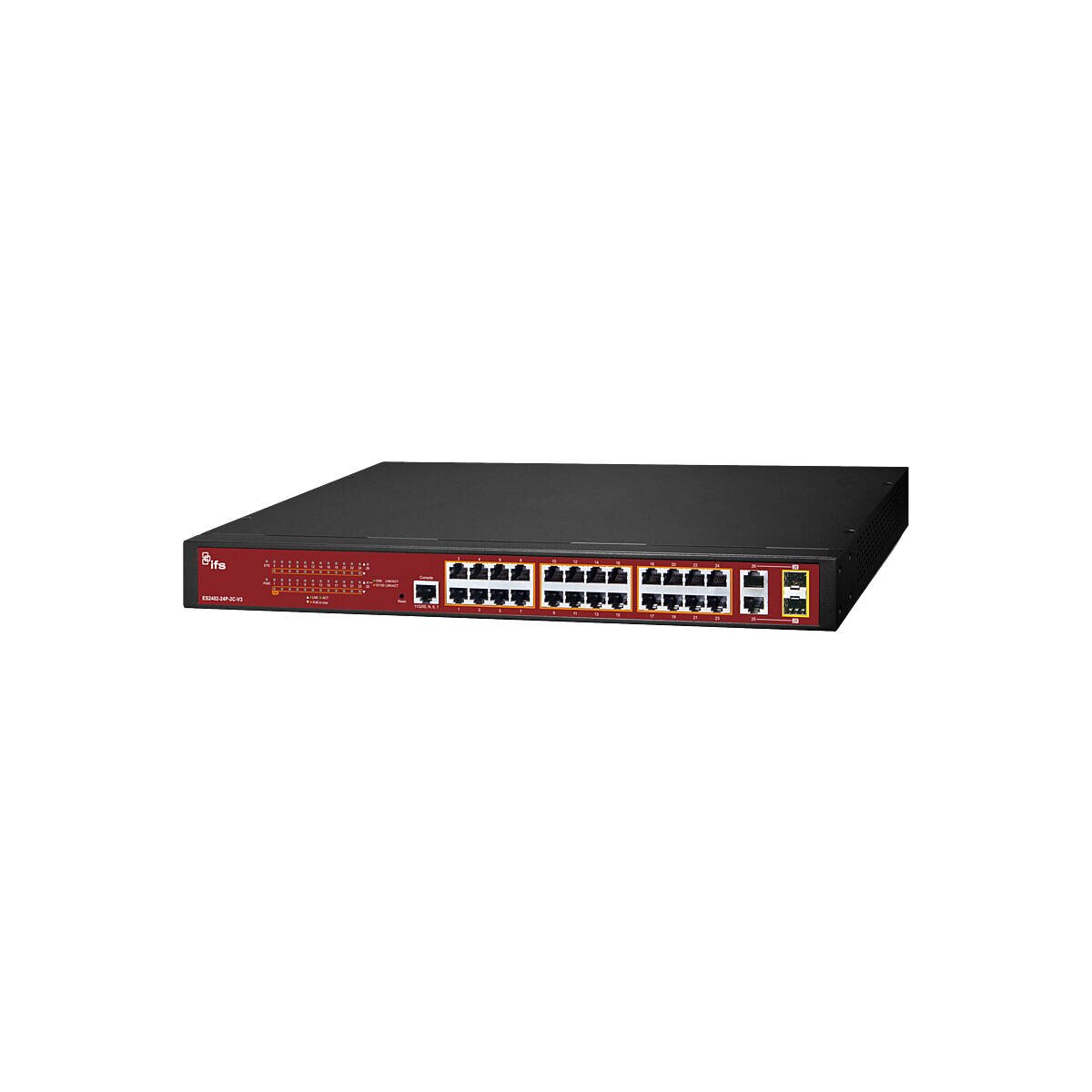 IFS ES2402-24P-2C-V3 Switch 24-Port man. box