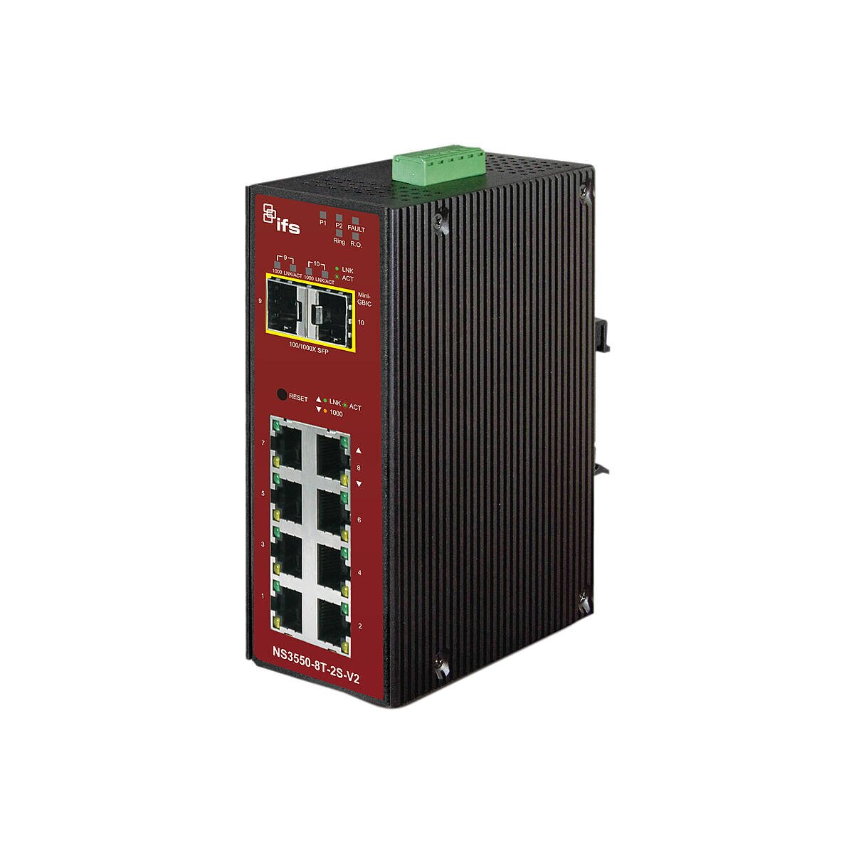 IFS NS3550-8T-2S-V2 Switch 8-Port manage box