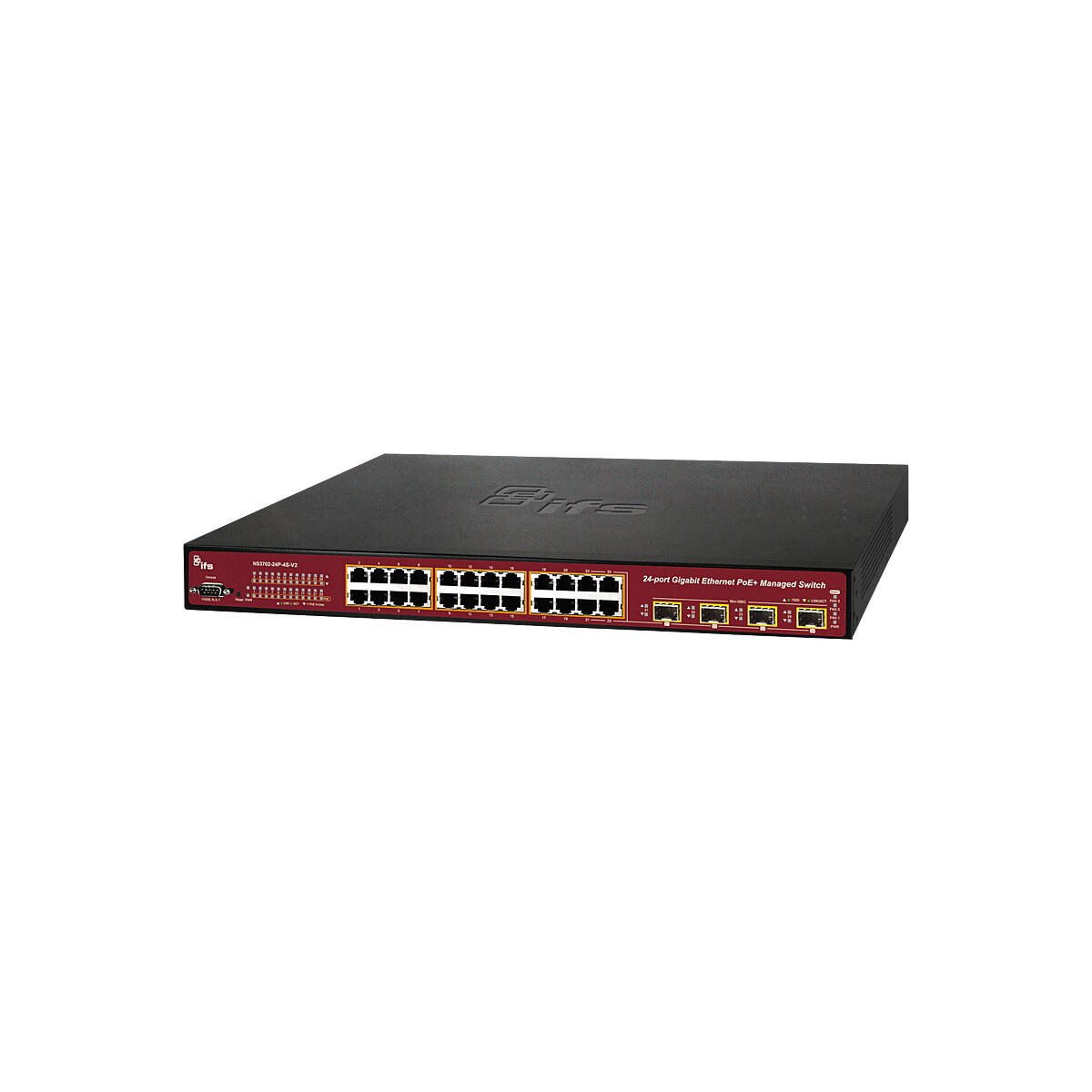 IFS NS3702-24P-4S-V2 Switch 24-Port man. PoE