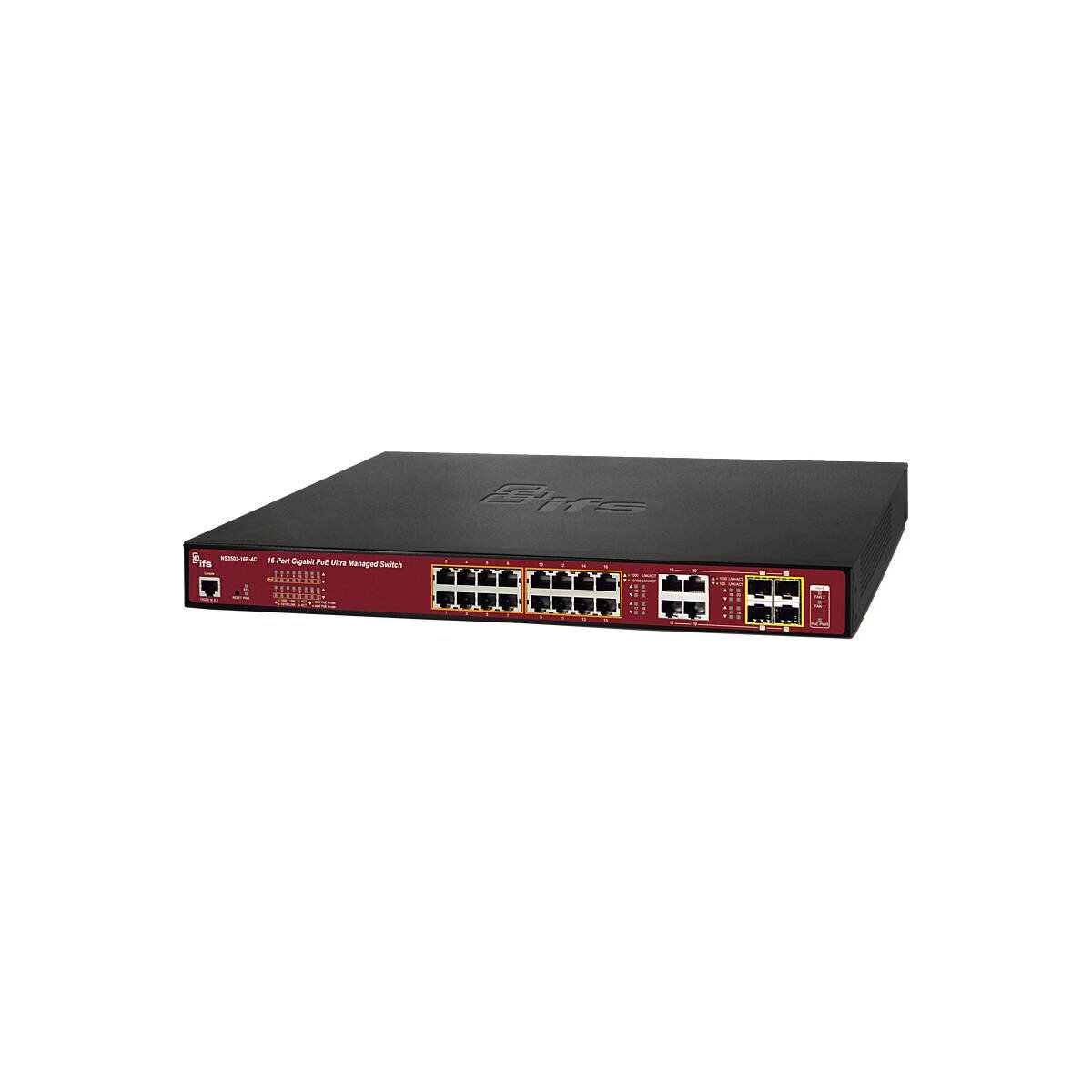 IFS NS3503-16P-4C Switch 16-Port man. Po box