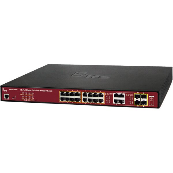 IFS NS3503-16P-4C Switch 16-Port man. PoE