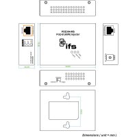 IFS POE304-MS PoE-Injector, 1-Port