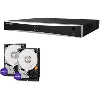 HIKVision Set NVR 4K 16-Kanal + 2x 4TB HDD