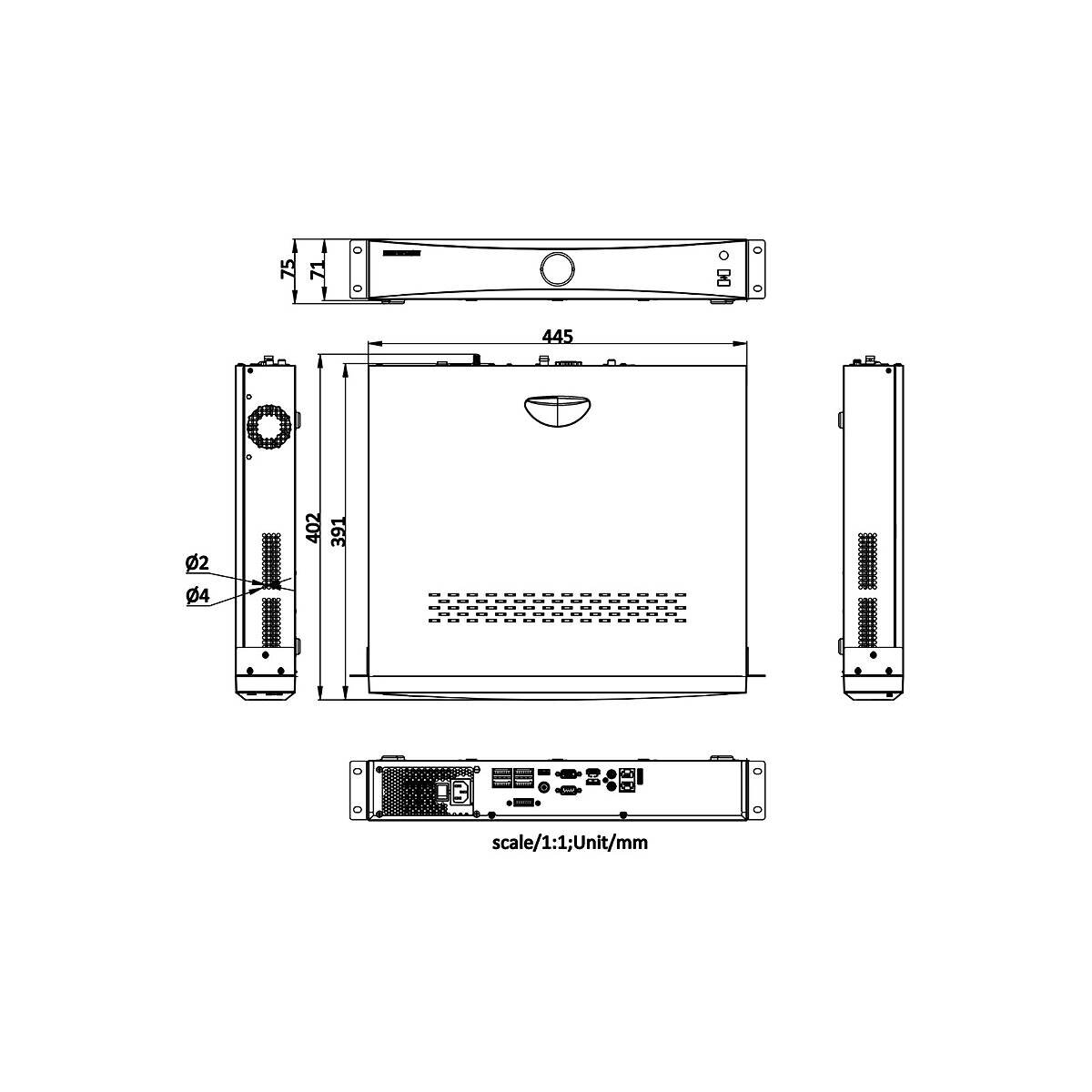 HIKVision DS-7732NXI-I4/S(E) 32-Kanal NV box