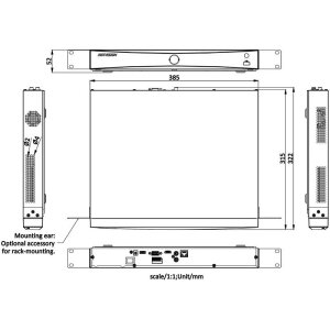 HIKVision DS-7616NXI-K2(D) 16-Kanal NVR 12MP, HDMI
