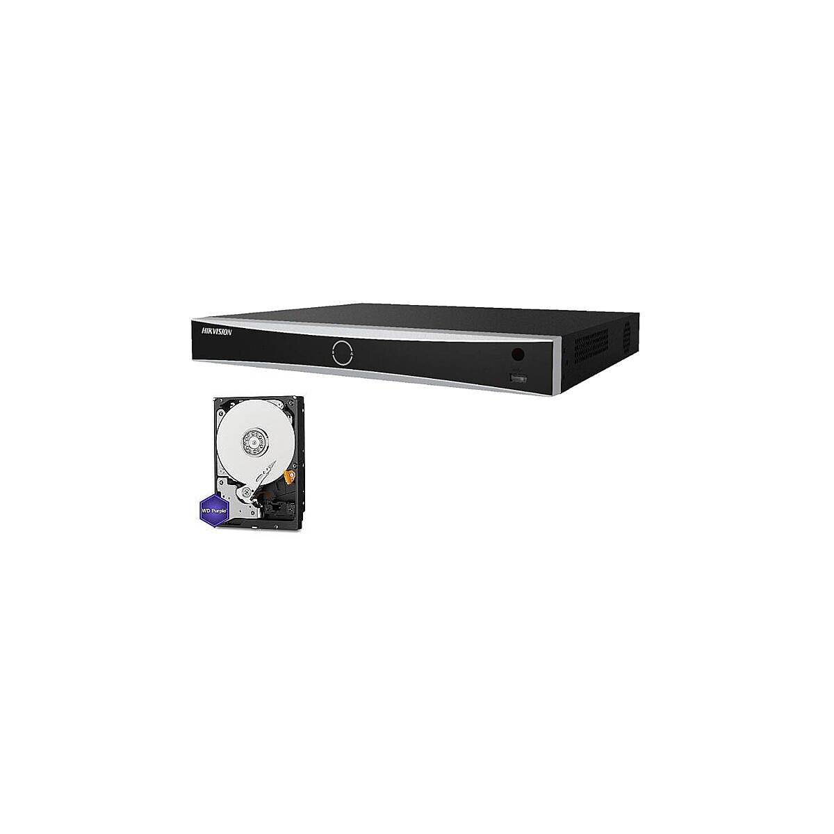 HIKVision Set NVR 4K 16-Kanal + 1x 4TB H box