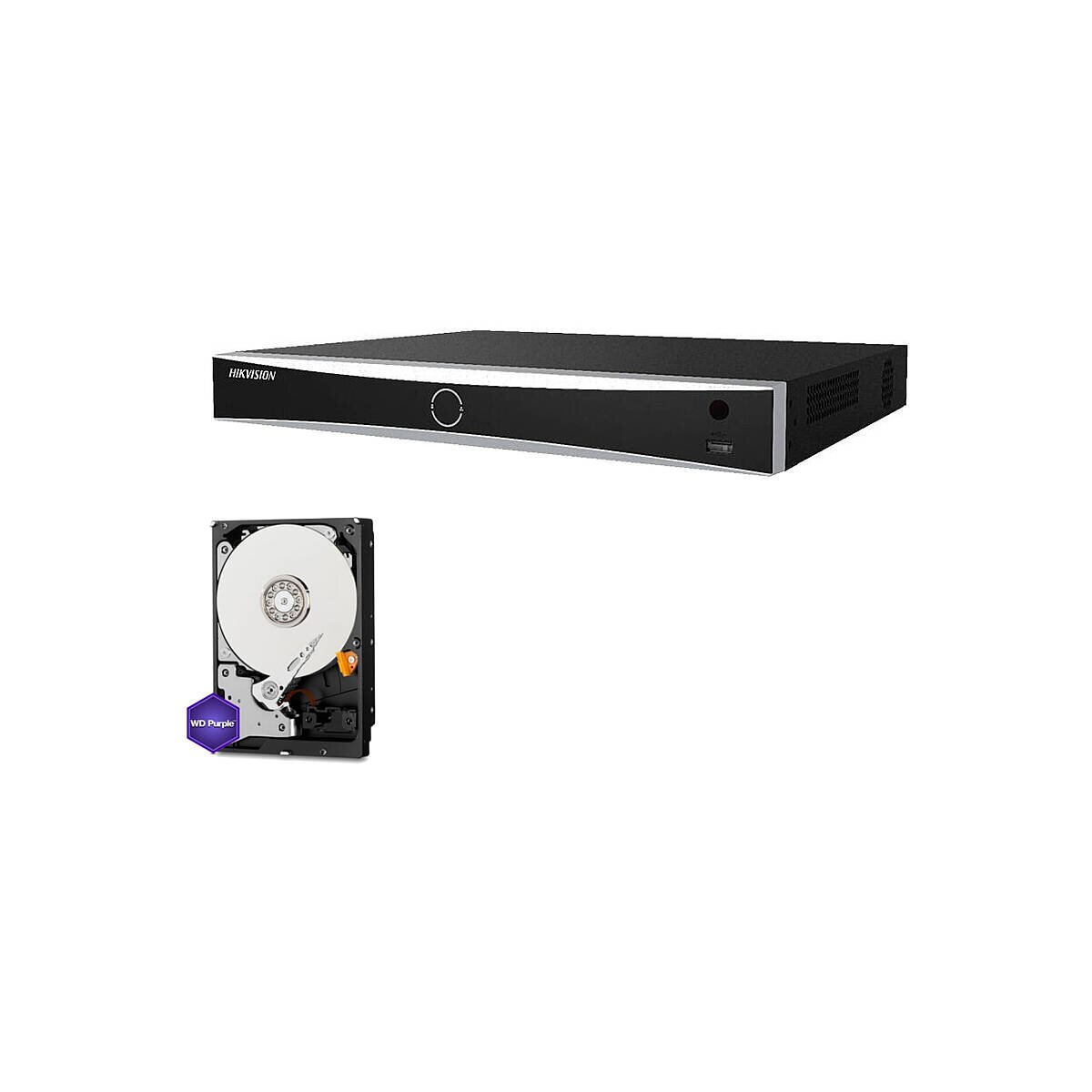 HIKVision Set NVR 4K 16-Kanal + 1x 4TB H box