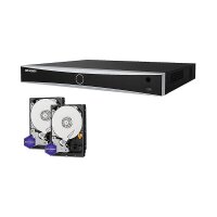 HIKVision Set NVR 4K 16-Kanal + 2x 4TB HDD