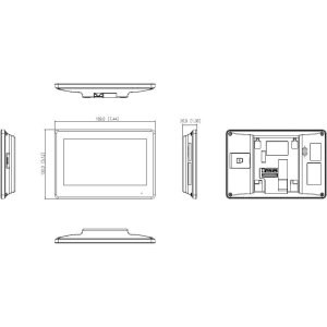 Dahua - VTH5422HW - Monitor - Hybrid