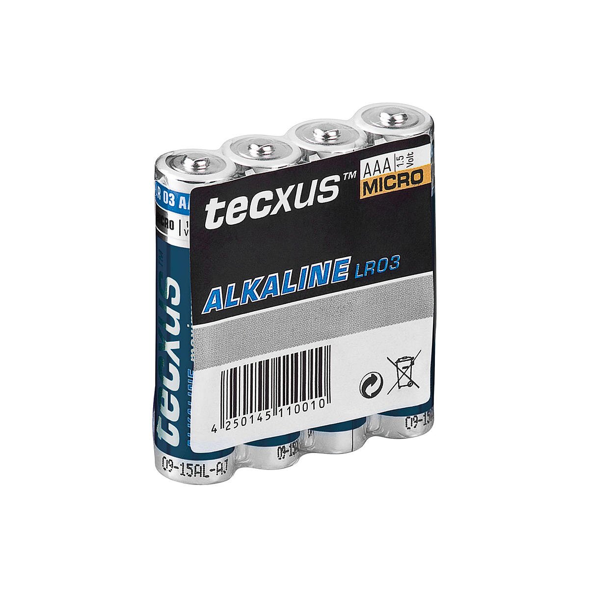 LUPUS Batterie Alkali Micro AAA - 4 Stück