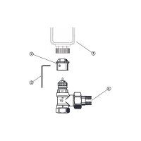 LUPUS - 12173 - Heizkörperadap. Danfoss RA-Ventile