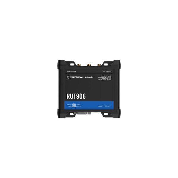 Teltonika RUT906 LTE Router Dual Sim, RS232/RS485