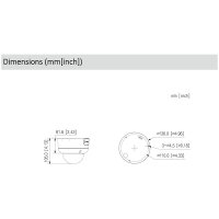 Dahua IPC-HDBW5459R1P-ZE-PV-2712-PRO IP-Kamera 4MP