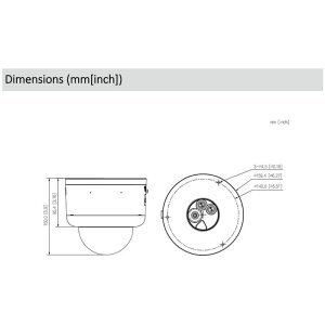 Dahua IPC-HDBW5459ZP-ZHE-PV-0832-PRO IP-Kamera 4MP