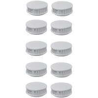 10er Set Pyrexx PX-1C Funk-Rauchmelder+ Klebepad
