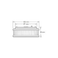 10er Set Pyrexx PX-1C Funk-Rauchmelder+ Klebepad
