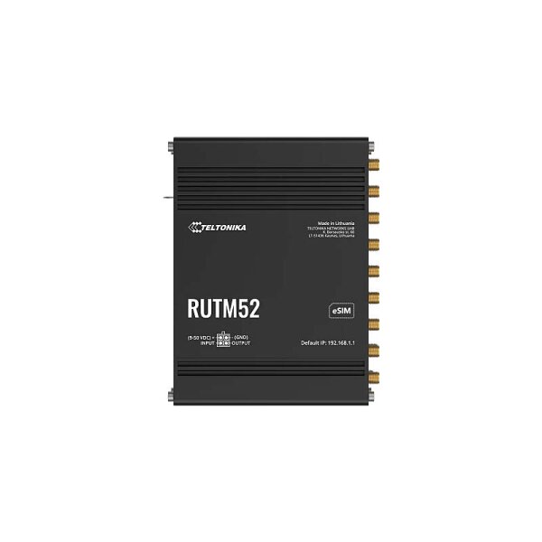 Teltonika RUTM52 5G Router DualSim, ESIM, 5-Port