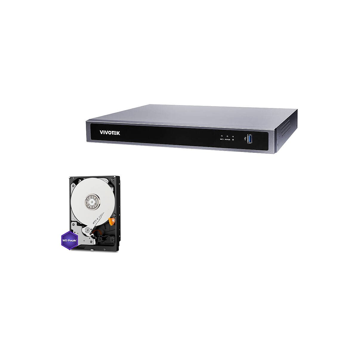 VIVOTEK SET NVR 4K 16-Kanal AI + 1x 6TB  box