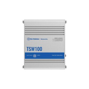Teltonika TSW100 unman Industrie PoE-Switch 5-Port